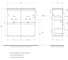 База под раковину подвесная BelBagno  UNO-1200-4C-SO-GSO 4