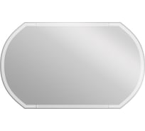 Зеркало Cersanit LED 090 design 100x60, с подсветкой, с антизапотеванием, овальное LU-LED090100-d-Os KN-LU-LED090100-d-Os