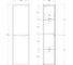 Шкаф подвесной BelBagno Rovere Moro, левый FLY-MARINO-1500-2A-SC-RW-P-L 4
