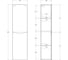 Шкаф подвесной BelBagno Rovere Rustico, левый FLY-MARINO-1500-2A-SC-RR-P-L 5