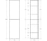 Шкаф подвесной BelBagno Bianco Lucido DUE-1500-2A-SC-BL-P 3