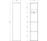 Шкаф подвесной BelBagno KRAFT-1600-1A-SC-AO 4