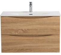 База под раковину подвесная BelBagno MARINO-CER-MINI-800-2C-SO-WO-P