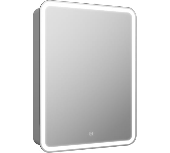 Зеркало-шкаф Alcora Cielo Led 600x800 мм, левый, с розеткой, сенсорное включение SP МВК017Super Pack