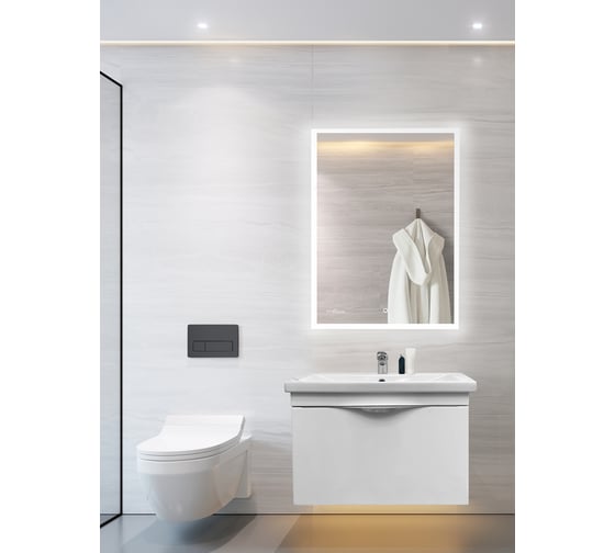 Зеркало Alcora Viento Led 600x800 SP ЗЛП217Super Pack