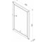 Зеркало Alcora Brisa Led 500x700, часы, подогрев SP ЗЛП199Super Pack 4
