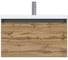Тумба 1Marka Aris mini 60П (590х400х447) 1я антрацит/дуб крафт золотой Ц0000042279 2