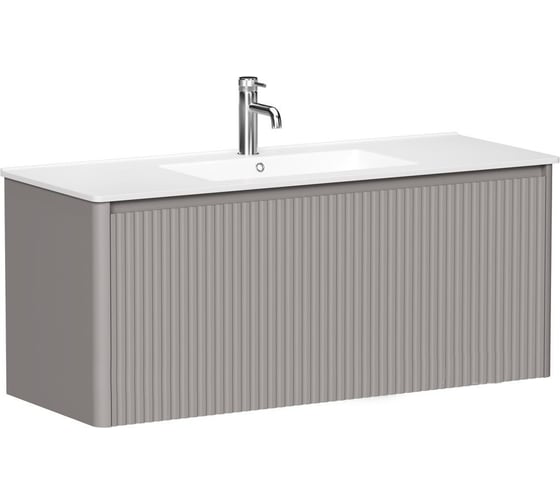 Тумба ALLEN BRAU 1.370019.PGM GRAVITY 120, 1 ящ. с фрез., платина матовый (346212) 00346212 1