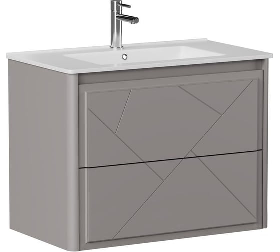 Тумба ALLEN BRAU 1.360001.PGM PARIS 80, платина матовый (334330) 00334330 1