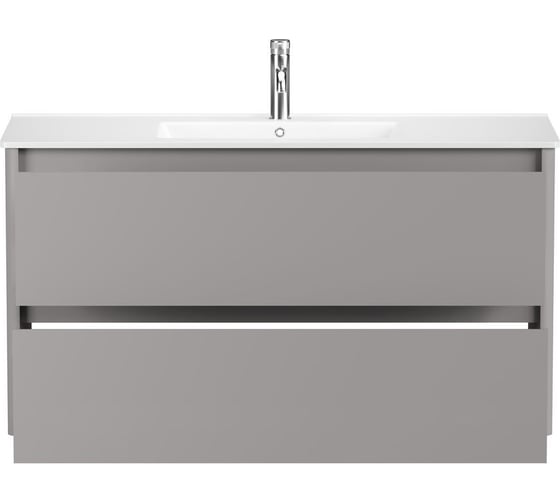 Тумба ALLEN BRAU 1.370011.PGM GRAVITY 120, 2 ящ., платина матовый (346156) 00346156 1