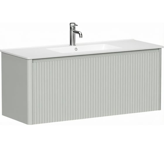 Тумба ALLEN BRAU 1.370019.PWM GRAVITY 120, 1 ящ. с фрез., папирус матовый (346202) 00346202 1