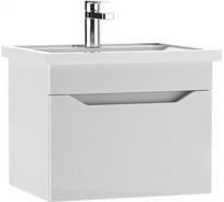 Тумба подвесная Айсберг под умывальник TONY 50 Ева с одним ящиком В1 DA5946T