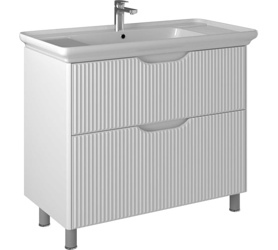 Тумба BRIZ из ДСП и МДФ Монблан, т8-105 (ум. Дуглас), 247, 03-08150-14, 00 БЕЛ