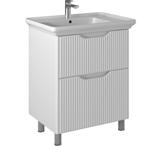 Тумба BRIZ из ДСП и МДФ Монблан, т8-75 (ум. Дуглас), 247, 03-08075-14, 00 БЕЛ