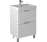 Тумба BRIZ из ДСП и МДФ Маре, т8-60 (ум. BEAUTY), 249, 03-08060-20, 00 БЕЛ 1