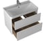 Тумба консольная BRIZ из ДСП и МДФ Сенсе, т18-80 (ум. BEAUTY), 248, 03-18080-20, 00 БЕЛ 2