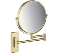 Зеркало косметическое настенное AQUATEK AQ4911BG 5х, шлиф. золото 00000139895