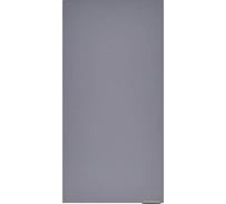 Фасад шкафа навесного AQUATON Смарт 30х80 серый матовый 1A226303SC750