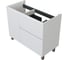 Тумба Aquanet Nova Lite 2.0 100 R напольная цв. белый глянец (346340) 00346340 1