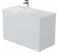 Тумба Aquanet Nova Lite 2.0 90 L 2 ящ. цв. белый глянец (346311) 00346311