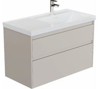 Тумба Aquanet Nova Lite 2.0 90 R 2 ящ. цв. бежевый (346324) 00346324