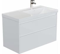 Тумба Aquanet Nova Lite 2.0 90 R 2 ящ. цв. белый глянец (346310) 00346310