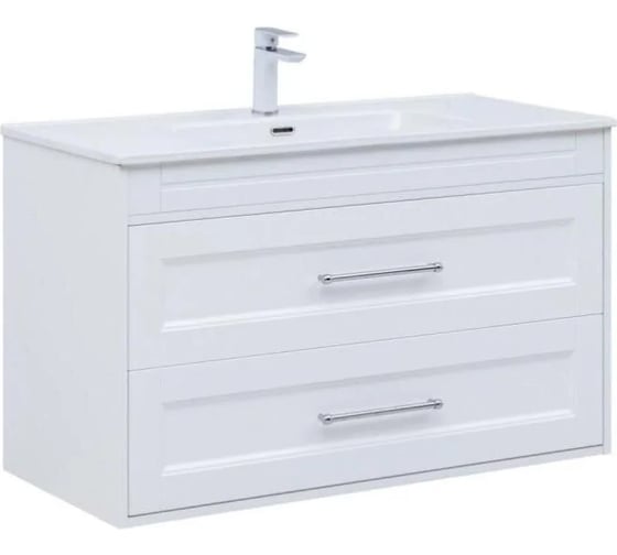 Тумба Aquanet Бостон new 100 цв.белый сатин (306369) 00306369