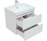 Тумба Aquanet Вега 60 (Ирис T) 2 ящ. цв. белый глянец (362546) 00362546 3