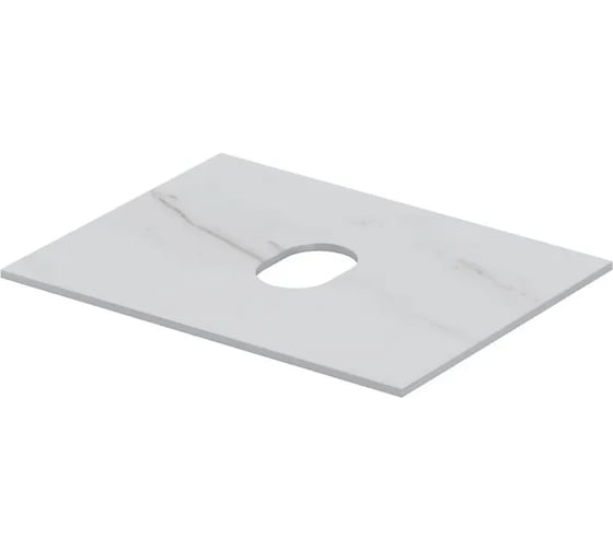 Столешница Aquanet Flat 60 цв. мрамор (345760) 00345760