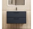 Тумба под раковину для ванной Uperwood Foster New_80 см, подвесная, черная TFosterNEW80b 1