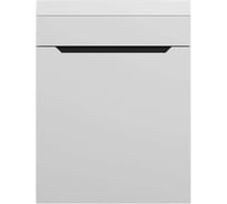 Тумба под раковину для ванной Uperwood Tanos подвесная_40 см, белая/графит TTanos40WG