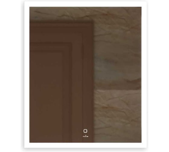 Зеркало MIXLINE Норма ЭКОНОМ 500_600 ШВ сенсорный выкл, светодиодная подсветка, универс.крепеж 558701