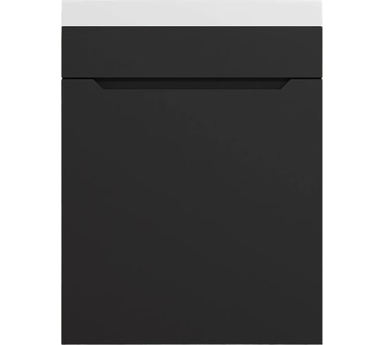 Тумба под раковину для ванной Uperwood Tanos подвесная_40 см, черная TTanos40B