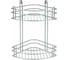 Полка для ванной Rosenberg 2-ярусная, угловая RUS-385020-2 Zn 1