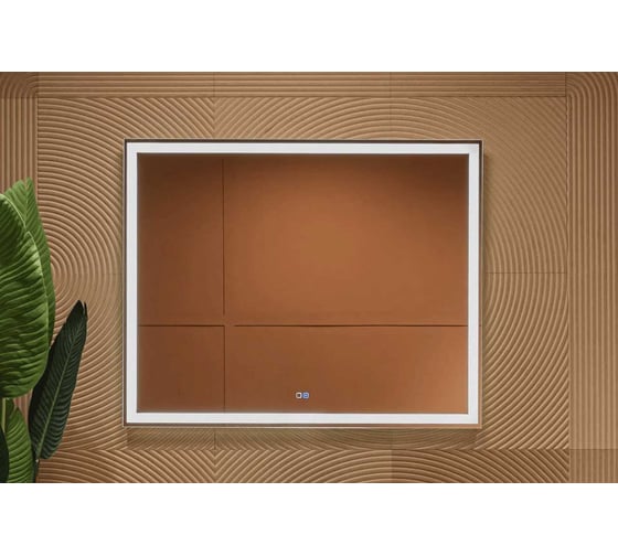 Зеркало Silver-Mirrors Ливия 1000x800 - 2 двойной подогрев, сенсорный выключатель ФР-00002240