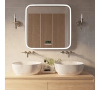 Зеркало MIXLINE "Стив-6" 800х680 сенсорный выключатель, модуль МФМ + подогрев 548630