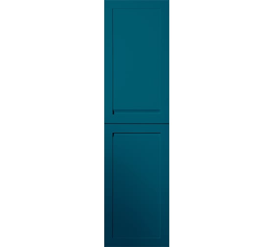 Шкаф подвесной с двумя распашными дверцами Art&Max PLATINO бирюзовый матовый, 400×300×1500 мм, AM-Platino-1500-2A-SO-TM