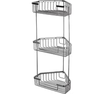 Полка угловая тройная Maretti хром AC58R335-3