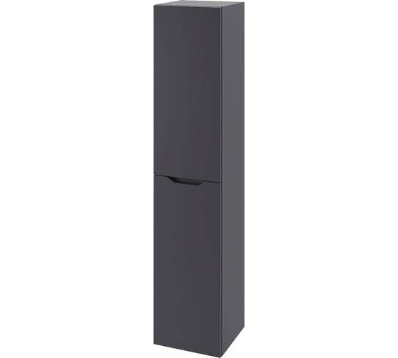 Пенал подвесной Agger Свит SWE350ETGR 35 правый, матовый графит X126624204