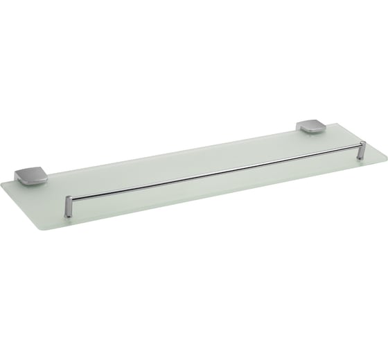 Полка стеклянная с креплениями к стене Санакс ТИТАН 77006