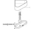 Полочка для душа Grohe Selection угловая, с держателем, суперсталь 41038DC0 5