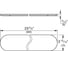 Стеклянная полочка Grohe Selection 600 мм, без держателя 41057000 5