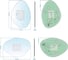 Зеркало Aquanet Аура Lite асимметрия, 700×1000 мм, LED, ТХ, антипар (334363) 00334363 2