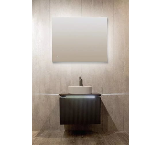 Зеркало Silver Mirrors Daster 800х1000 (сенсорный выключатель, гор/верт) LED-00002646