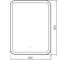 Зеркало Silver Mirrors Мальта 600х800 (бесконтактный сенсор) LED-00002703 2