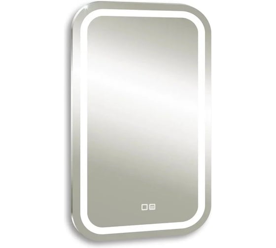 Зеркало Silver Mirrors Мальта - 2 400х700 (подогрев, сенсорный выключатель) зеркало LED-00002552