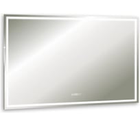 Зеркало Silver Mirrors Ливия 1200х800 - 3 (двойной подогрев,часы, сенсорный выключатель) зеркало LED-00002346