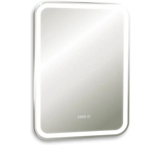 Зеркало Silver Mirrors Мальта - 4 550х800 (часы, сенсорный выключатель) зеркало ФР-00001217