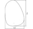 Зеркало Silver Mirrors Molecula - Lite 569х796 (открытая подсветка, бесконтактный сенсор) LED-00002801 5