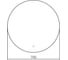 Зеркало Silver Mirrors Savanna - Lite D700 (открытая подсветка, бесконтактный сенсор) LED-00002898 5